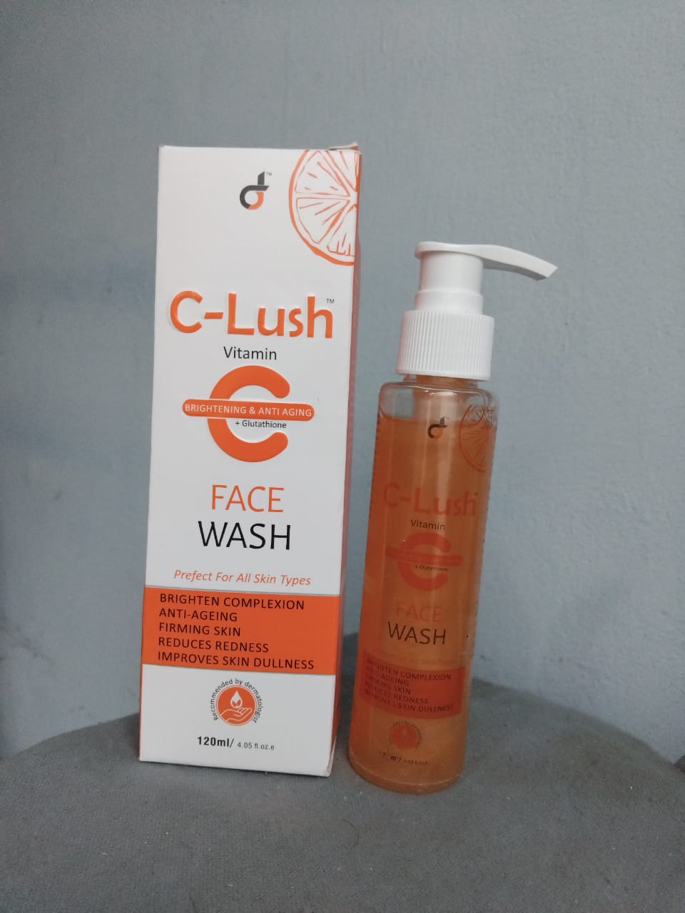 C-Lush Vitamin C Face Wash – Deep Clean & Radiant Skin