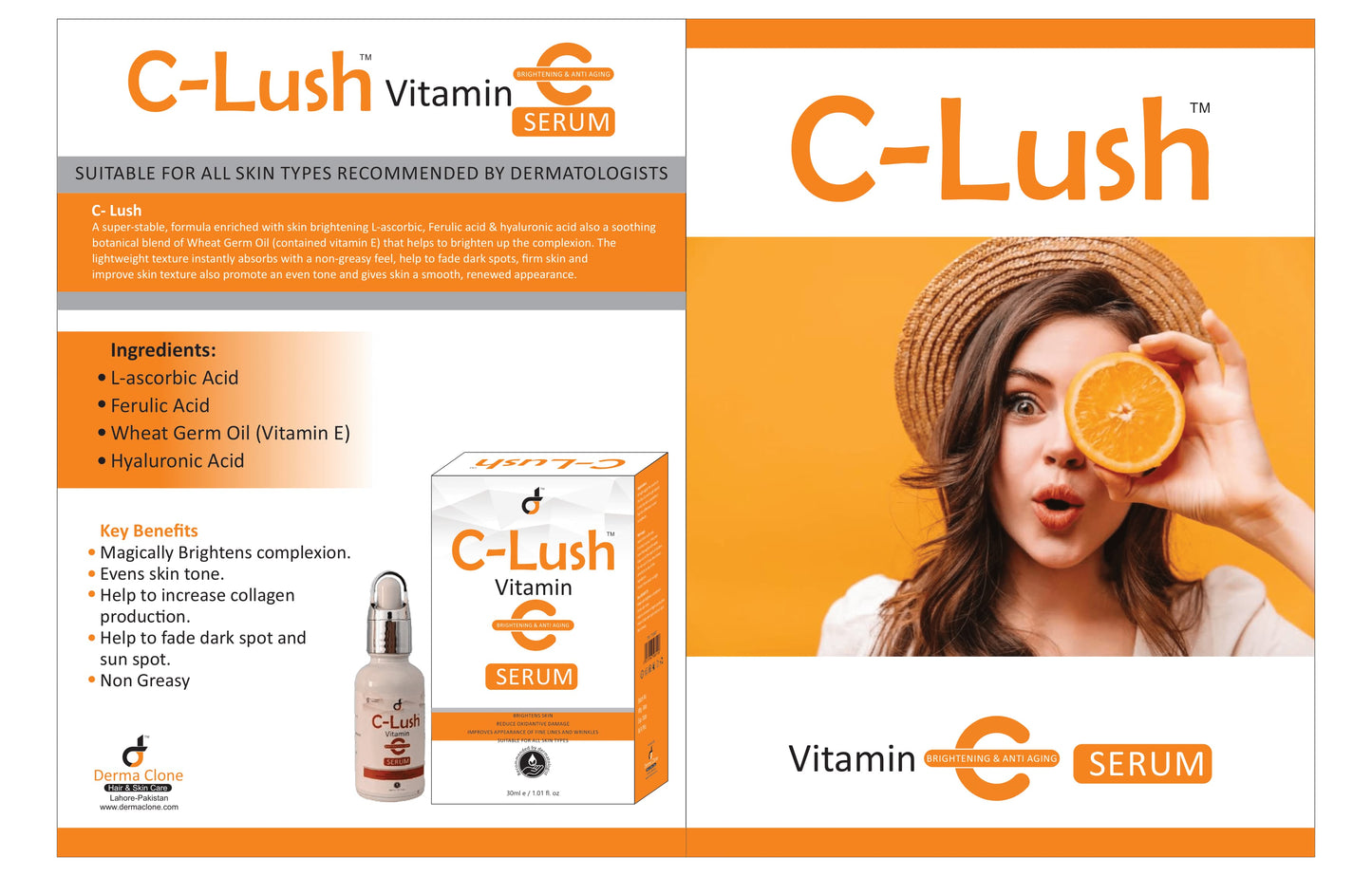 C-Lush Vitamin C Serum – Brighten, Repair & Protect Skin