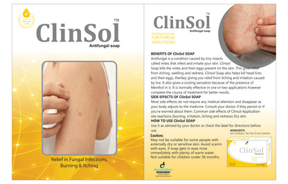 ClinSol Antifungal Soap – Protect, Cleanse & Refresh Your Skin