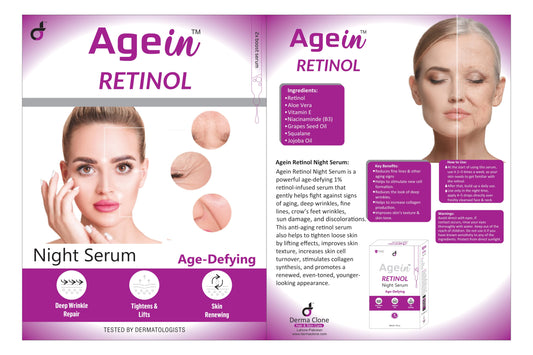 Agein Retinol Night Serum – Anti-Aging