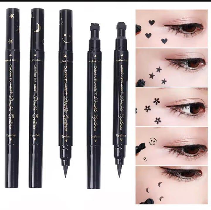 2 In 1 Waterproof Eyeliner