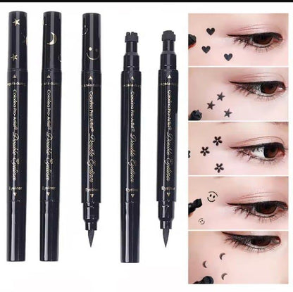 2 In 1 Waterproof Eyeliner